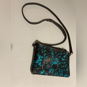 Montana West, Hair-on Cowhide  and leather crossbody